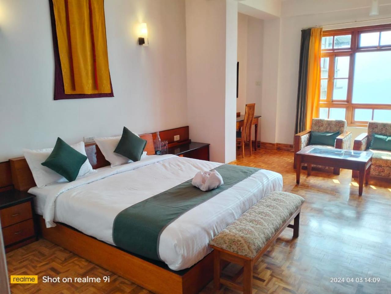 Hotel Tashi Palace Gangtok Esterno foto